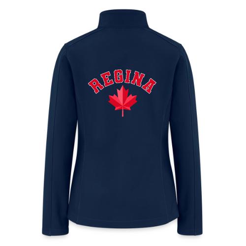 Regina with maple leaf - Women’s Soft Shell Jacket