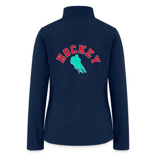 Hockey Player Silhouette - Women’s Soft Shell Jacket