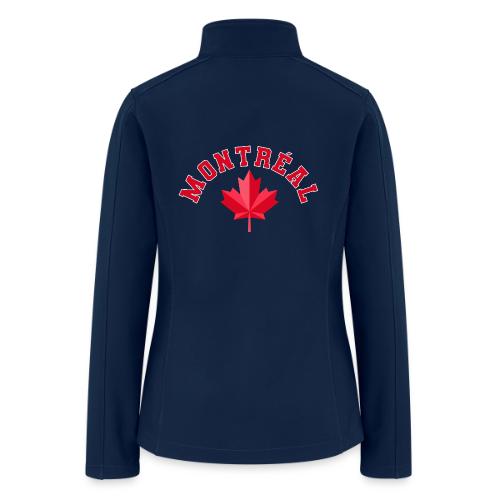 Montréal with maple leaf - Women’s Soft Shell Jacket