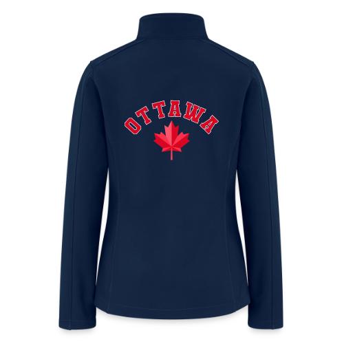 Ottawa with maple leaf - Women’s Soft Shell Jacket