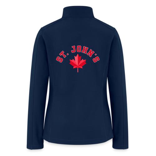 St. John's with maple leaf - Women’s Soft Shell Jacket