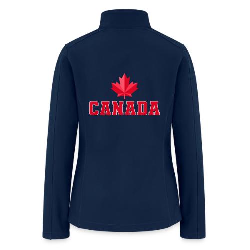 Canada with a maple leaf - Women’s Soft Shell Jacket