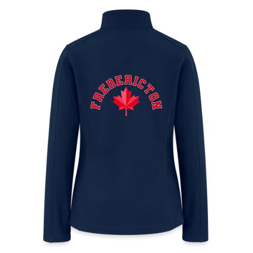 Fredericton with maple leaf - Women’s Soft Shell Jacket