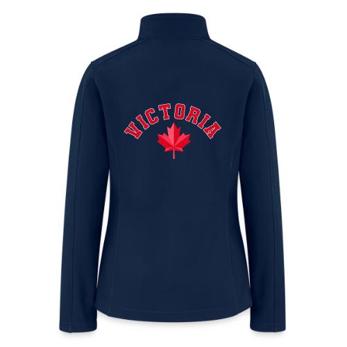 Victoria with maple leaf - Women’s Soft Shell Jacket