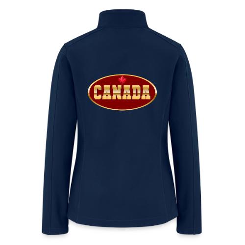 Canada in golden letters - Women’s Soft Shell Jacket