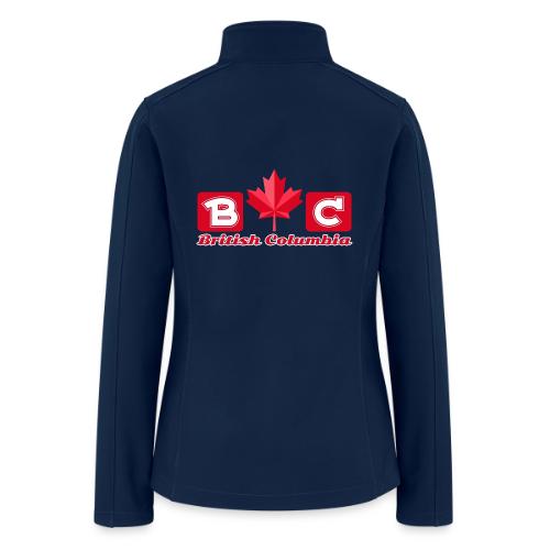 British Columbia, province of Canada - Women’s Soft Shell Jacket