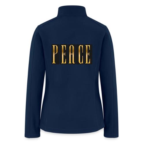 Peace in Gold - Women’s Soft Shell Jacket