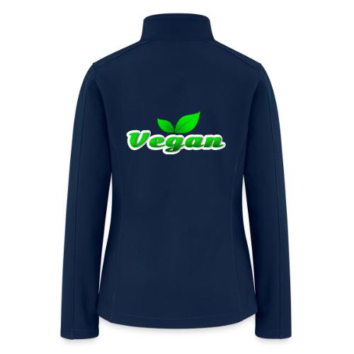 Pure Vegan Leaves - Women’s Soft Shell Jacket