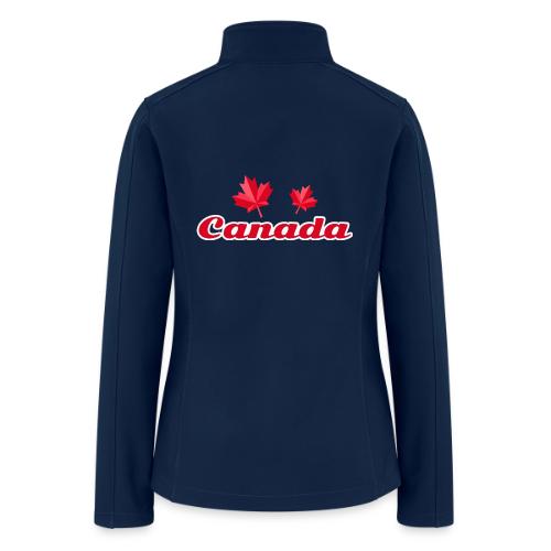 Canada with two maple leaves - Women’s Soft Shell Jacket