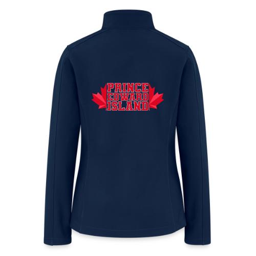 Prince Edward Island with maple leaf - Women’s Soft Shell Jacket