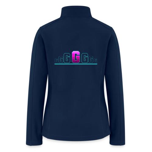 Letter G – Capital Varsity Alphabet Monogram - Women’s Soft Shell Jacket
