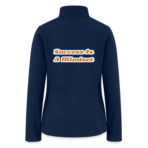 Success Is a Mindset — Motivational Glow Script - Women’s Soft Shell Jacket