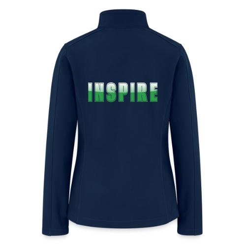 Inspire Word Art Design - Women’s Soft Shell Jacket