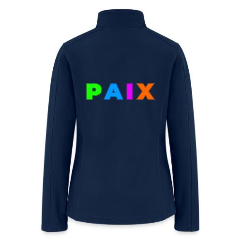 Peace in Colour - Women’s Soft Shell Jacket