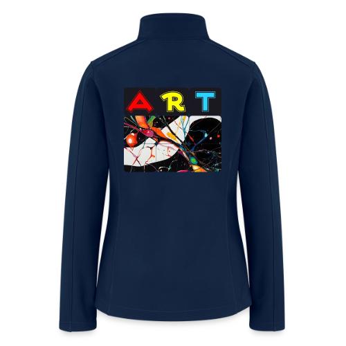 Art in Motion: Color Unleashed - Women’s Soft Shell Jacket