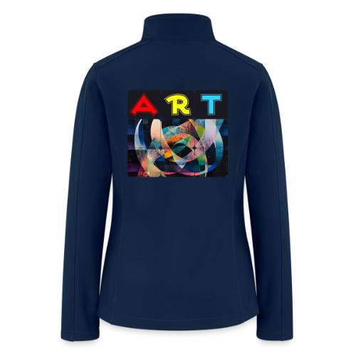 Art of Stripes and Shades - Women’s Soft Shell Jacket