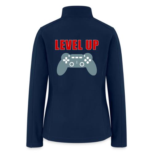 Level Up Gamer Controller Apparel - Women’s Soft Shell Jacket