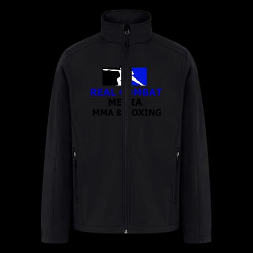 RCM MMA & BOXING Blue Logo - Men’s Soft Shell Jacket
