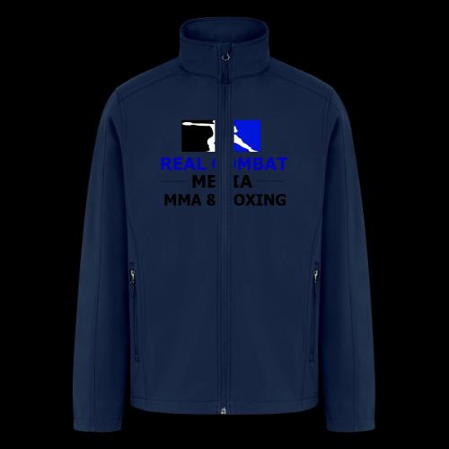RCM MMA & BOXING Blue Logo - Men’s Soft Shell Jacket