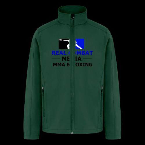 RCM MMA & BOXING Blue Logo - Men’s Soft Shell Jacket