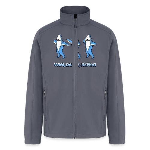Dancing Sharks - Swim, Dance, Repeat - Men’s Soft Shell Jacket