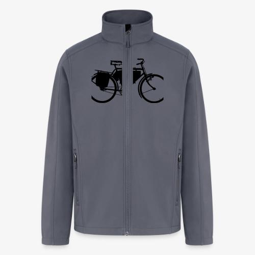 swiss_army_bike_bw - Men’s Soft Shell Jacket