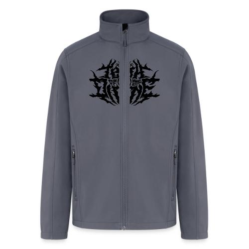 Teeth Of The Divine Logo BLACK - Men’s Soft Shell Jacket