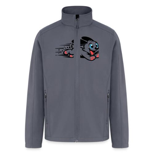 Speedy Pup Sprint on the Run - Men’s Soft Shell Jacket