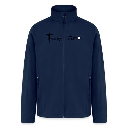 Transubstantiation Black Letters - Men’s Soft Shell Jacket