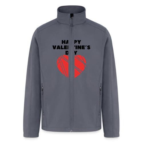 Valentine's Day Fashion February 14, Love Day. - Men’s Soft Shell Jacket