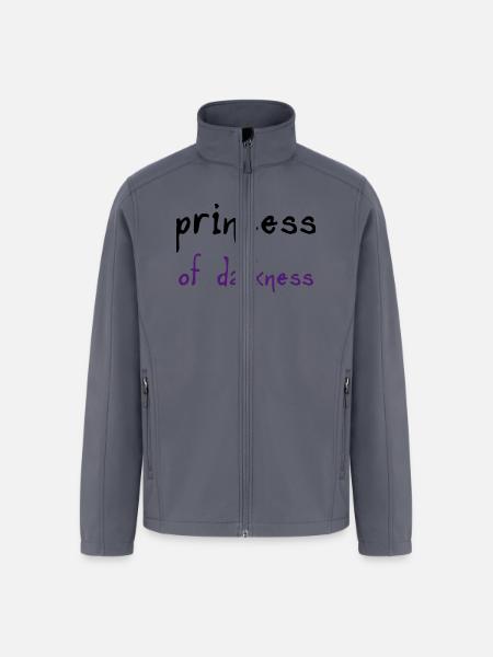 Princess of Darkness - Men’s Soft Shell Jacket - gray