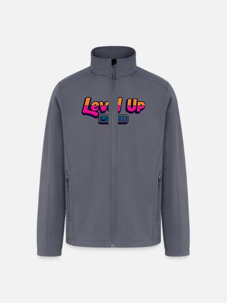 Level Up - Men’s Soft Shell Jacket - gray