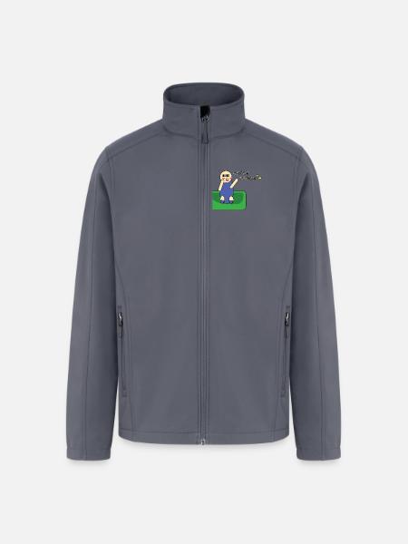 Chimy: Pure Emotions Collection - Men’s Soft Shell Jacket - gray