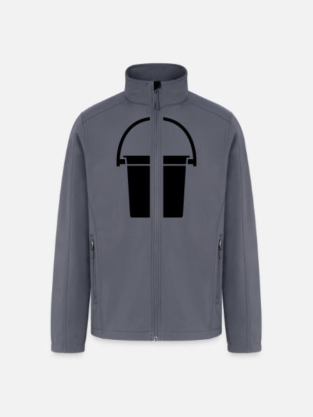 bucket - Men’s Soft Shell Jacket - gray