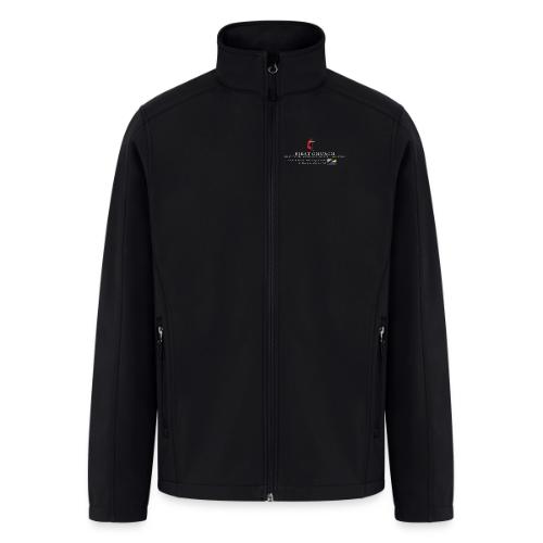 FUMCSD Logo (white text) - Men’s Soft Shell Jacket