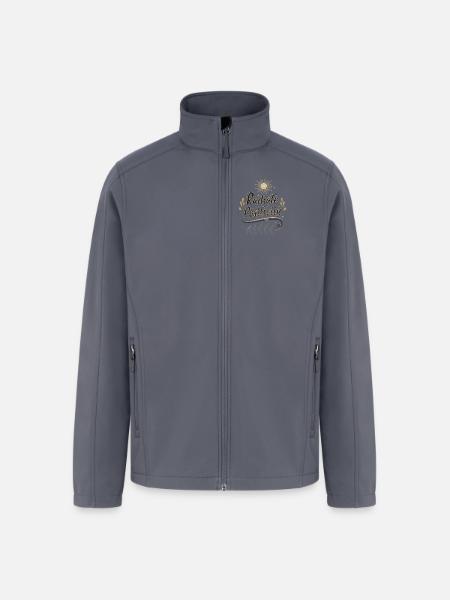 Radiate Positivity - Men’s Soft Shell Jacket - gray