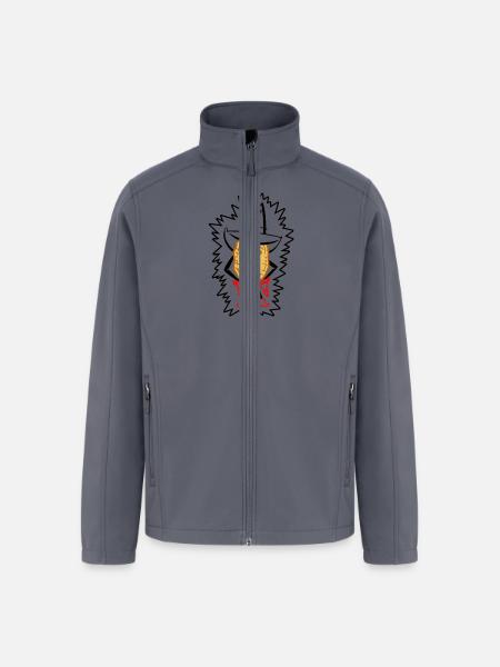 Slim Chipley - Men’s Soft Shell Jacket - gray