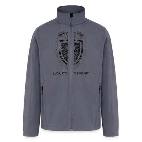 Celtic Knot T-Shirt, Symmetrical Shield - Men’s Soft Shell Jacket