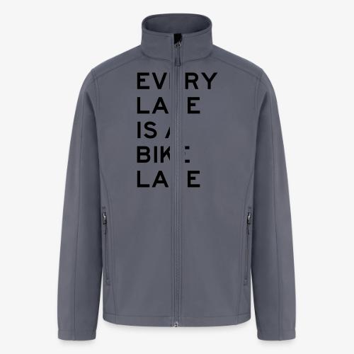 Every Lane is a Bike Lane - Men’s Soft Shell Jacket