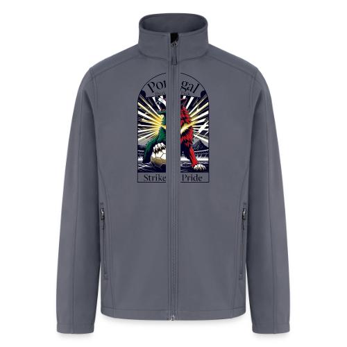 Portugal Iberian Wolf Soccer T Shirt, Pride Gift - Men’s Soft Shell Jacket