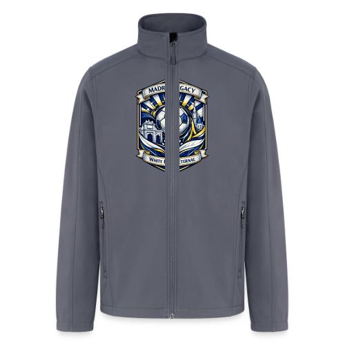 Madrid White Legacy T Shirt, Madrid Fan Gift - Men’s Soft Shell Jacket