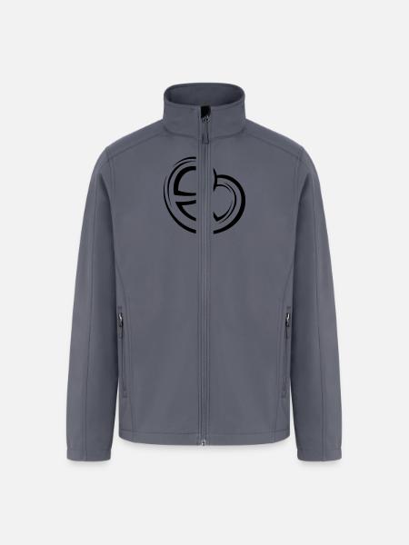 pretzel - Men’s Soft Shell Jacket - gray