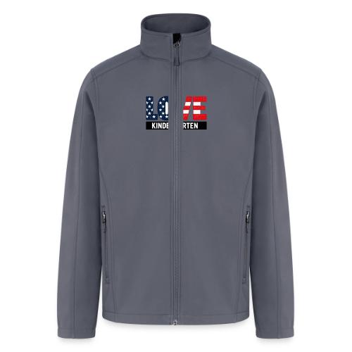 Love Kindergarten Patriotic Graduation - Men’s Soft Shell Jacket