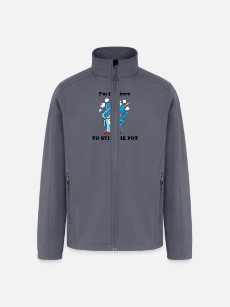 Stir The Pot - Men’s Soft Shell Jacket - gray