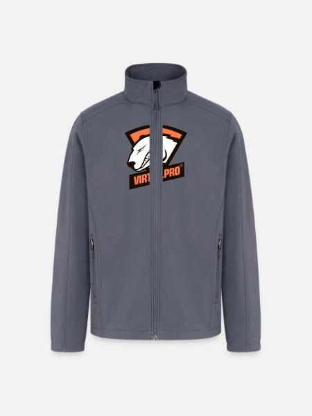 Virtus Pro Logo - Men’s Soft Shell Jacket - gray