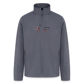 nsh cheerleader - Men’s Soft Shell Jacket - gray - Front