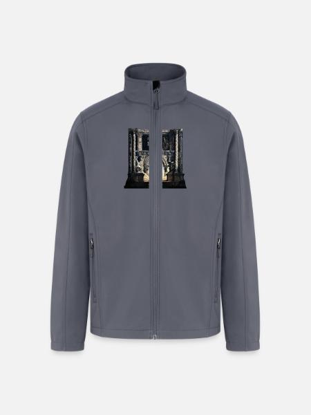 heaven's gate - Men’s Soft Shell Jacket - gray