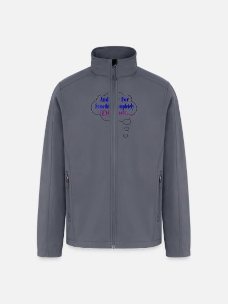 Completely Difficult - Men’s Soft Shell Jacket - gray