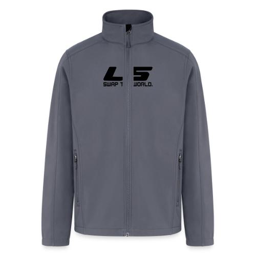 LS Swap The WORLD (Back and Front) - Men’s Soft Shell Jacket