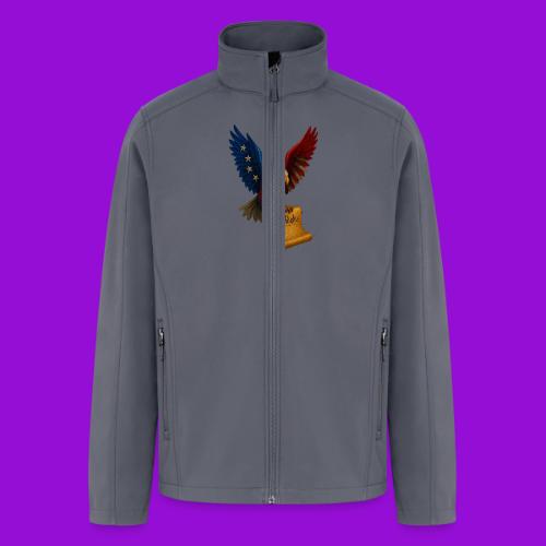 Bill of Rights Bald Eagle - Men’s Soft Shell Jacket